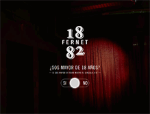 Tablet Screenshot of fernet1882.com